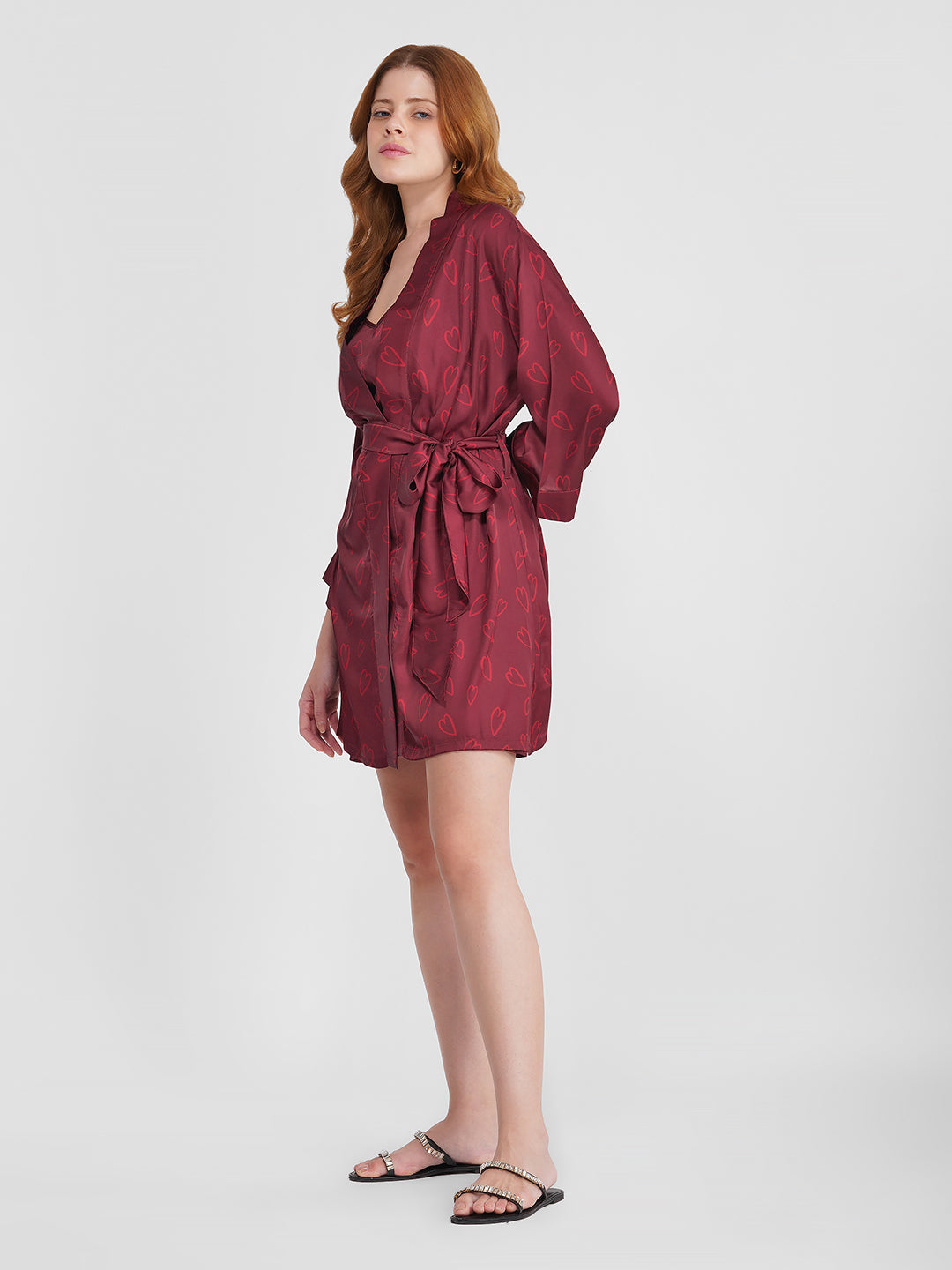 Velvet Heart Robe