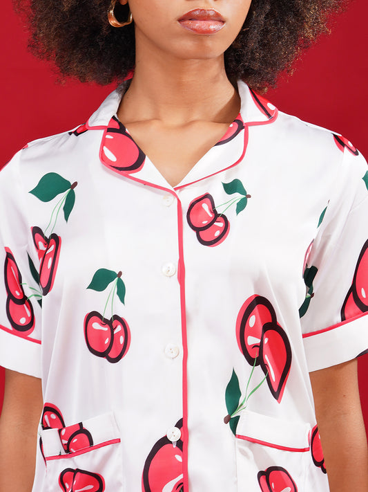 Cherry Pop Shorts Set