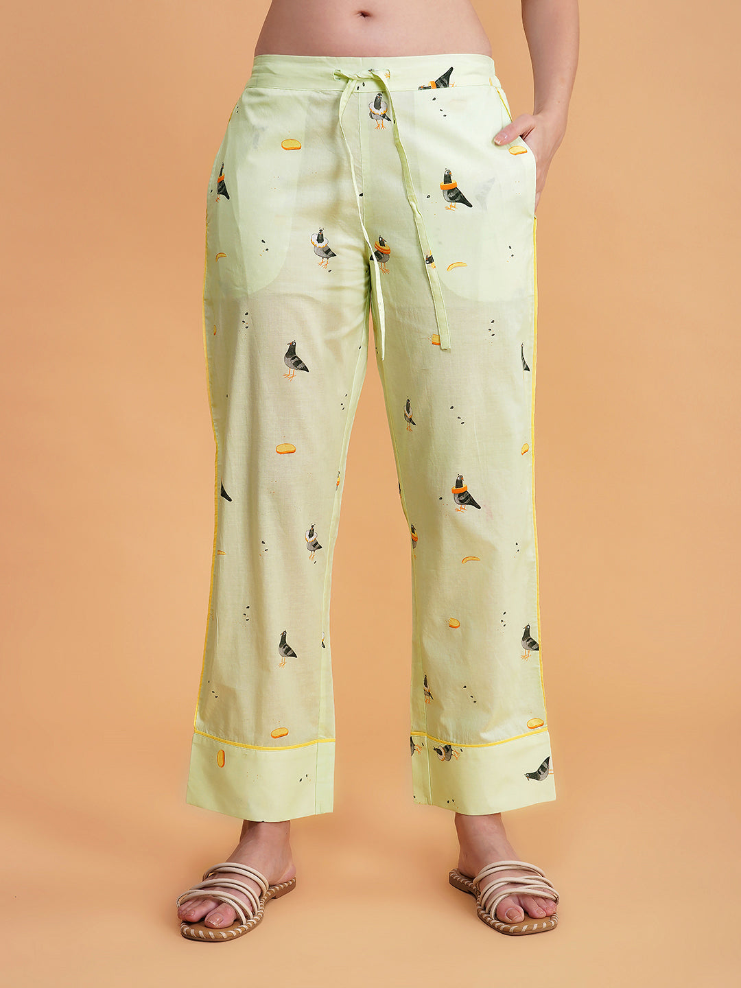Birdie Brunch Cotton Pajama Set
