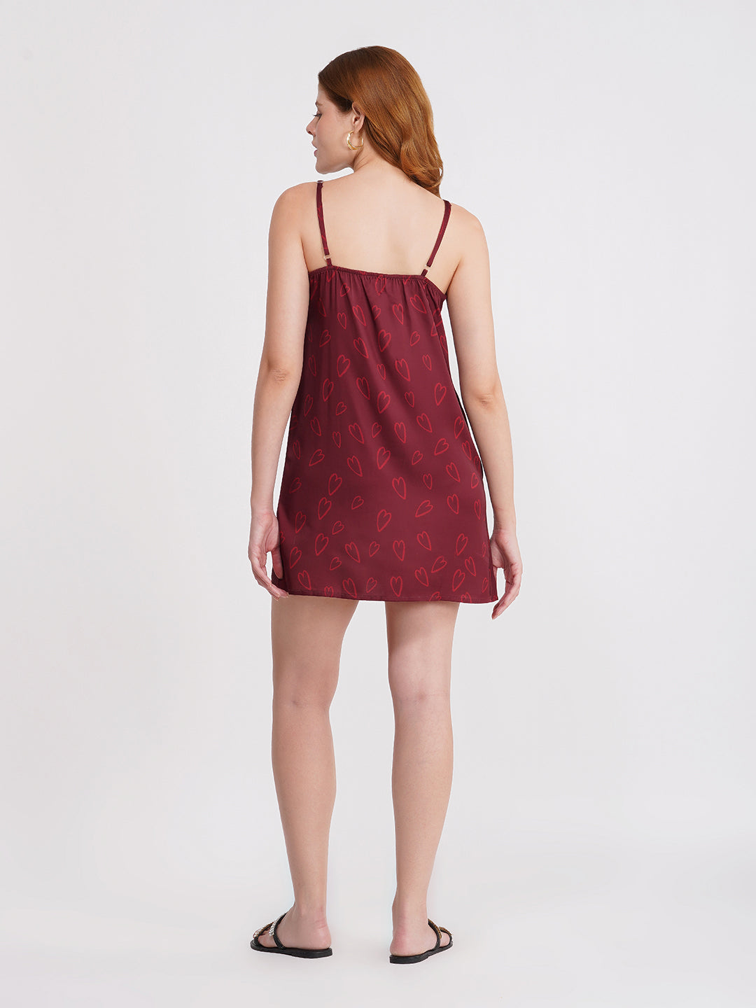 Velvet Heart Slip Dress