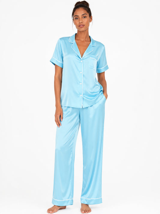 Ciel Satin Pajama Set