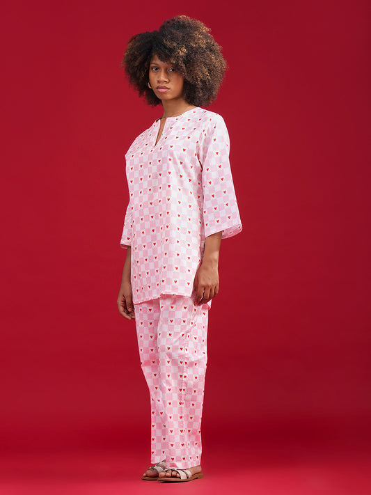 Sweetheart Checks Co-ord Set