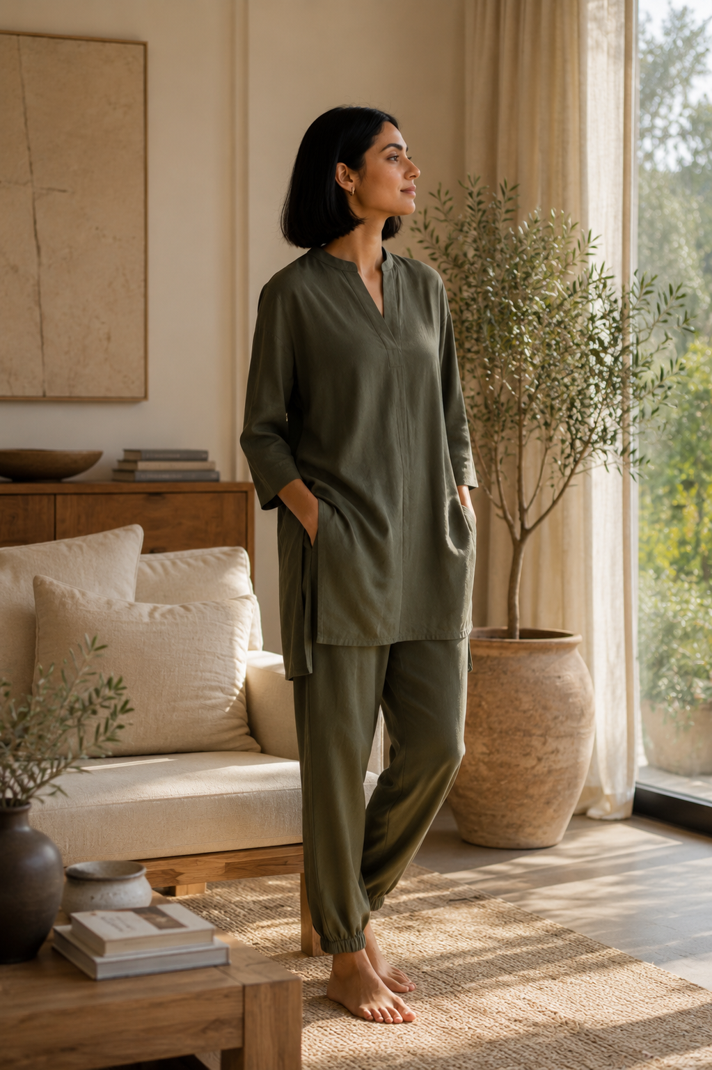 THE PANNA LINEN SET