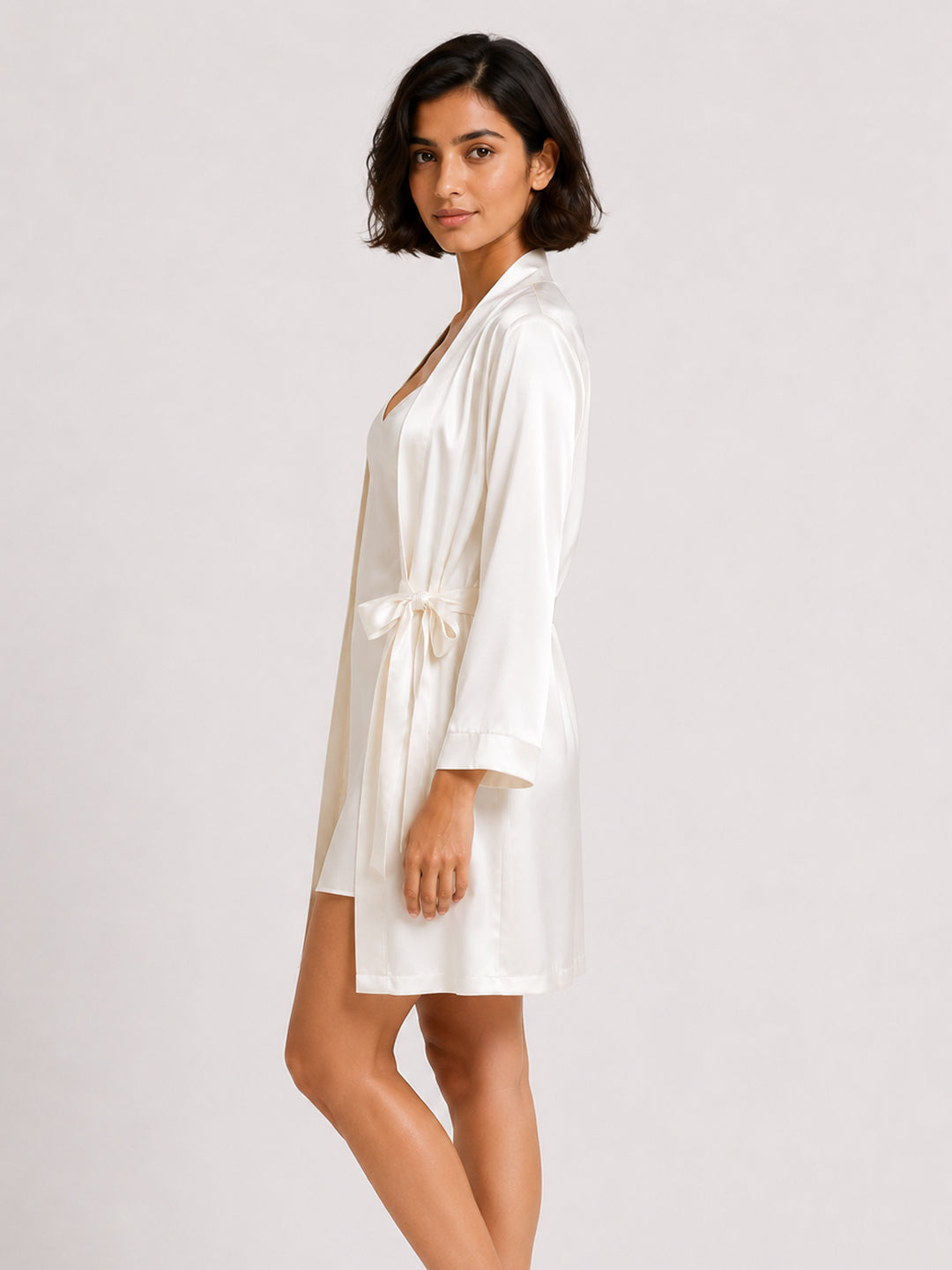 Nacre Satin Set