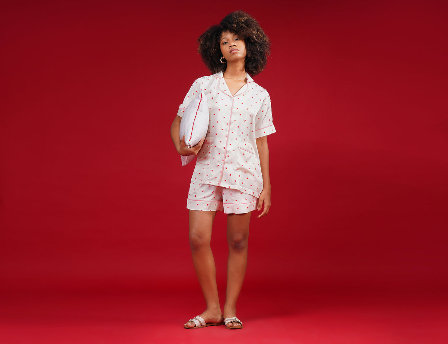 Blush Reverie Shorts Set