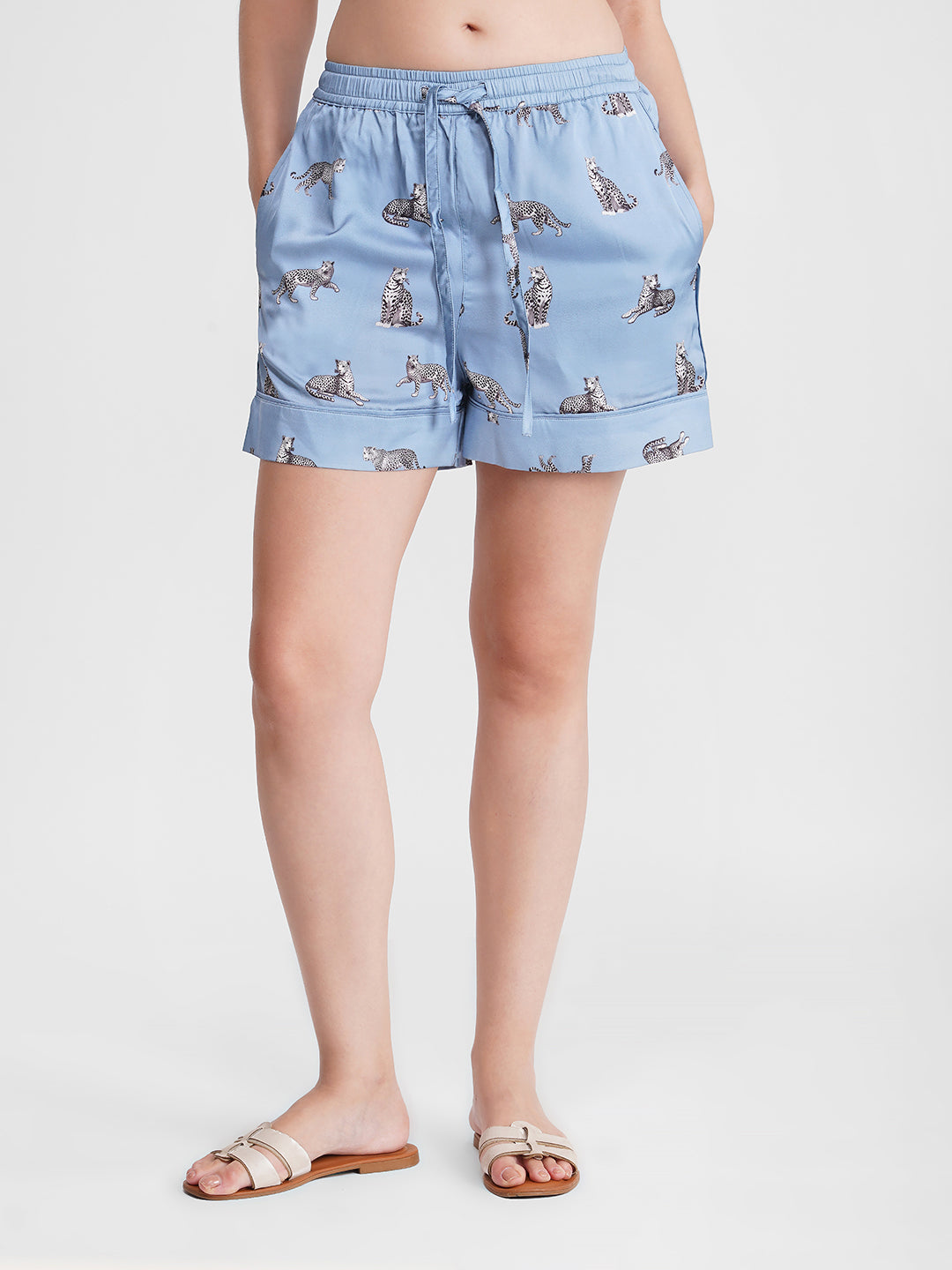 Leopard Luxe Shorts Set