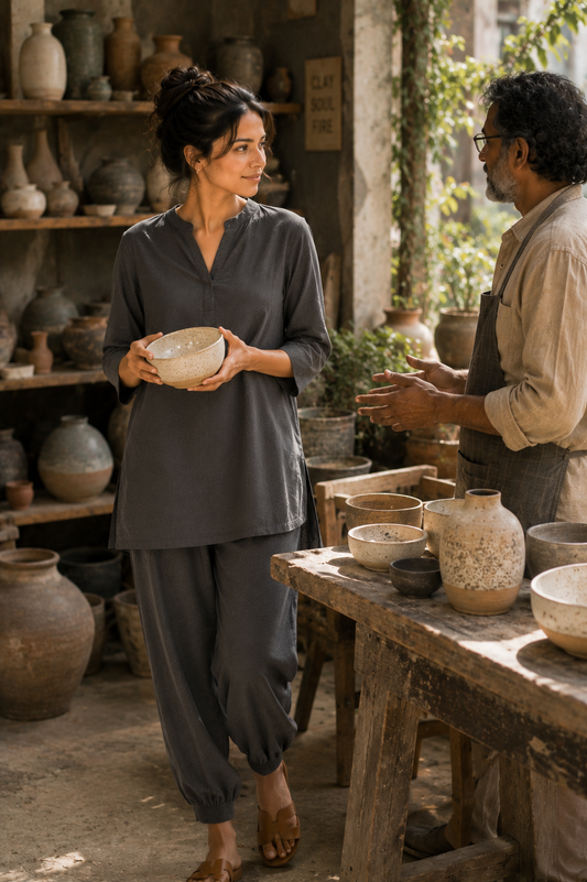 THE RAAKH LINEN SET