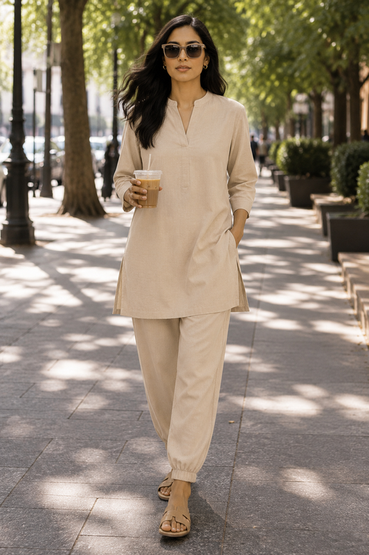 THE MALAI LINEN SET