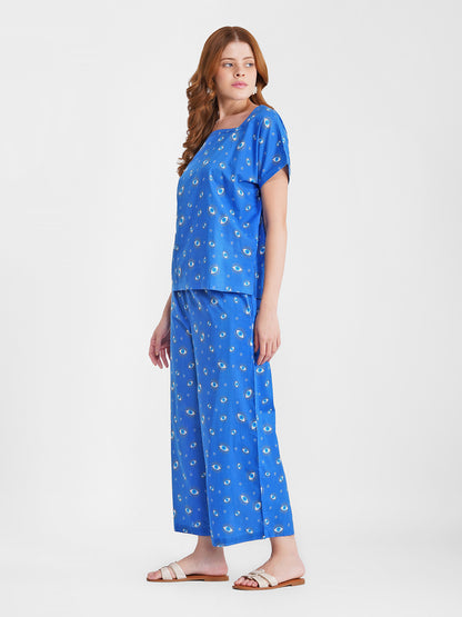 Lucky Charm Cut-Sleeve Cotton Set