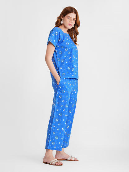 Lucky Charm Cut-Sleeve Cotton Set