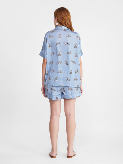 Leopard Luxe Shorts Set