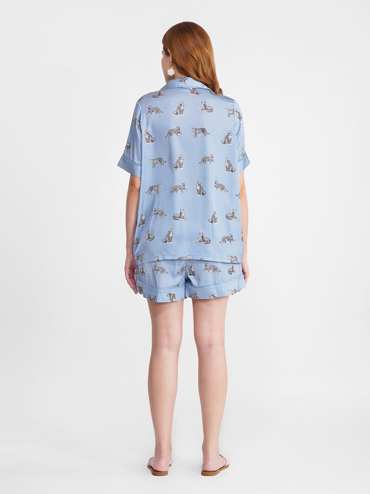 Leopard Luxe Shorts Set