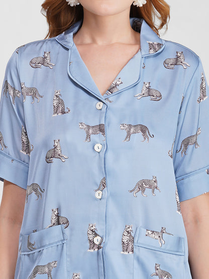 Leopard Luxe Shorts Set