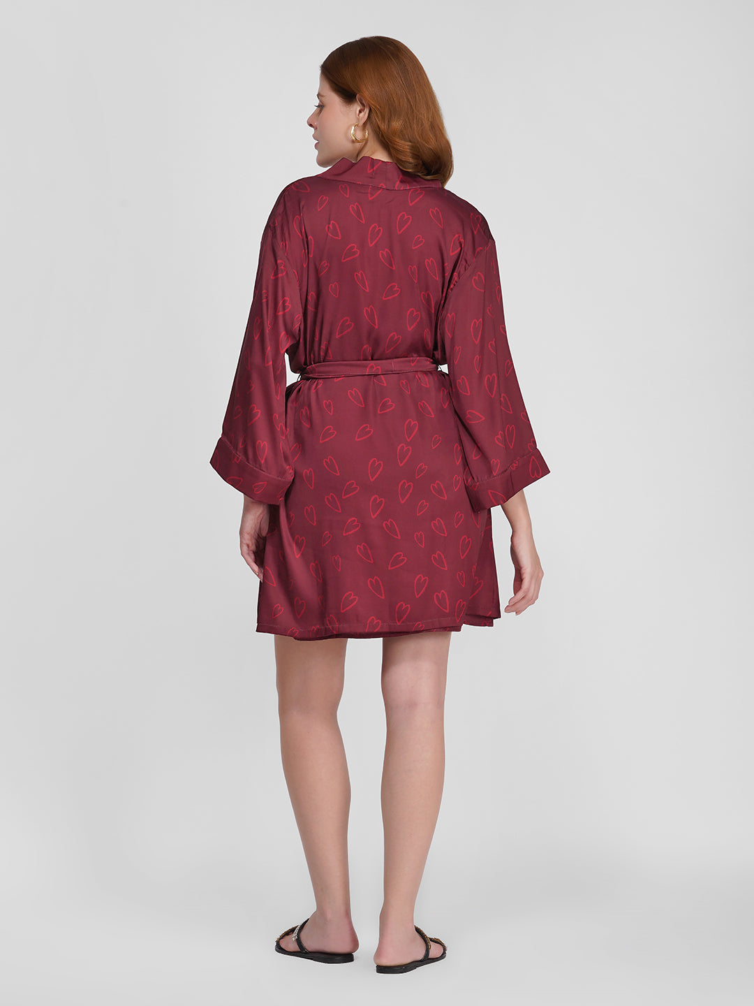 Velvet Heart Robe