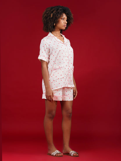 Blush Reverie Shorts Set