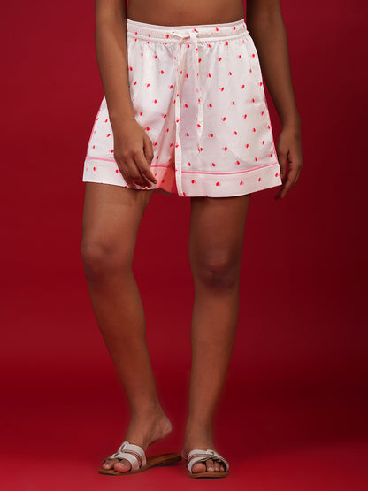 Blush Reverie Shorts Set