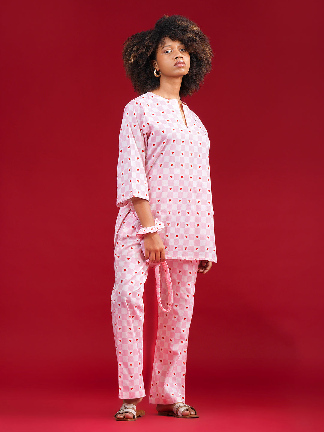 Sweetheart Checks Co-ord Set