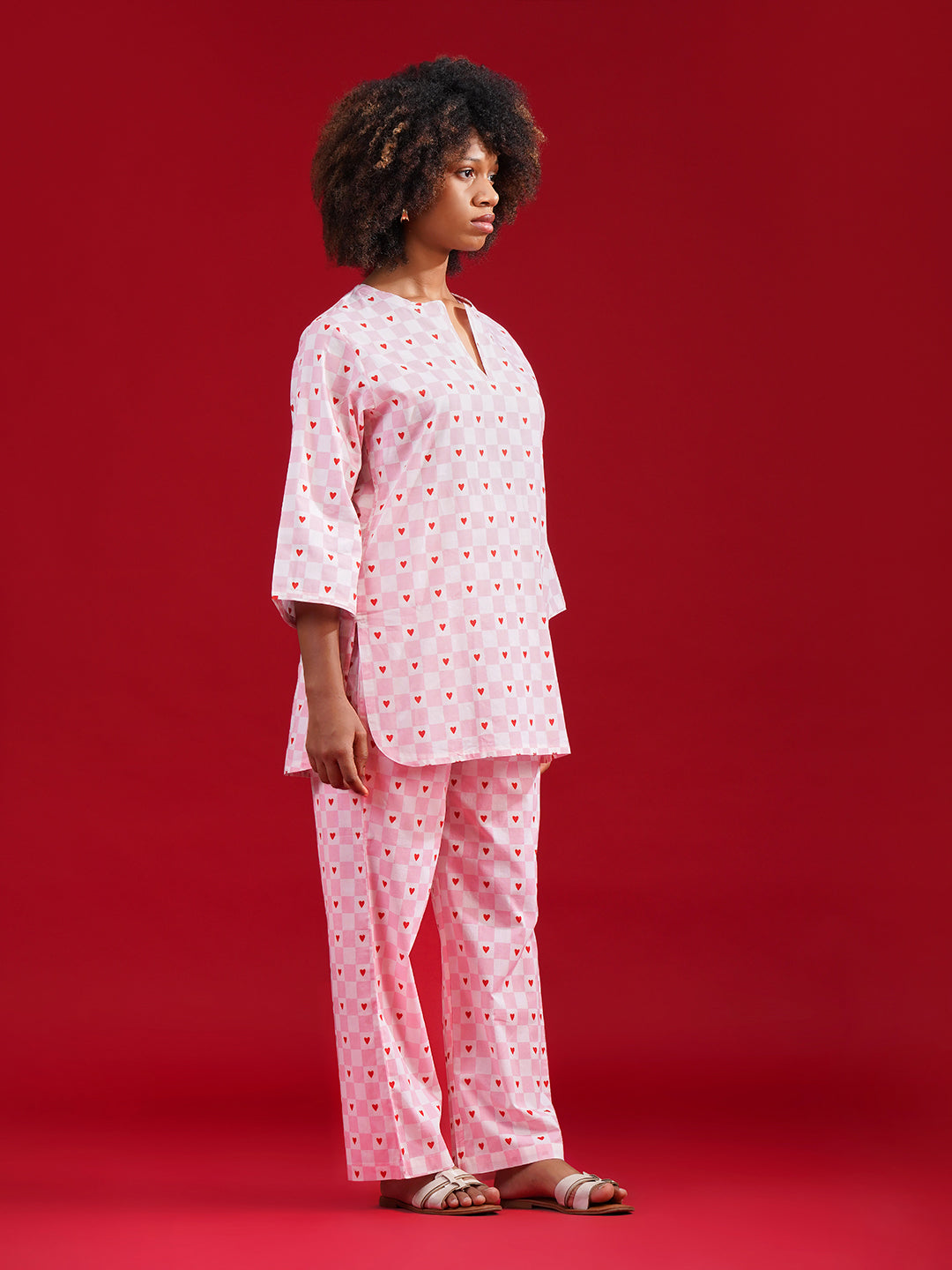 Sweetheart Checks Co-ord Set