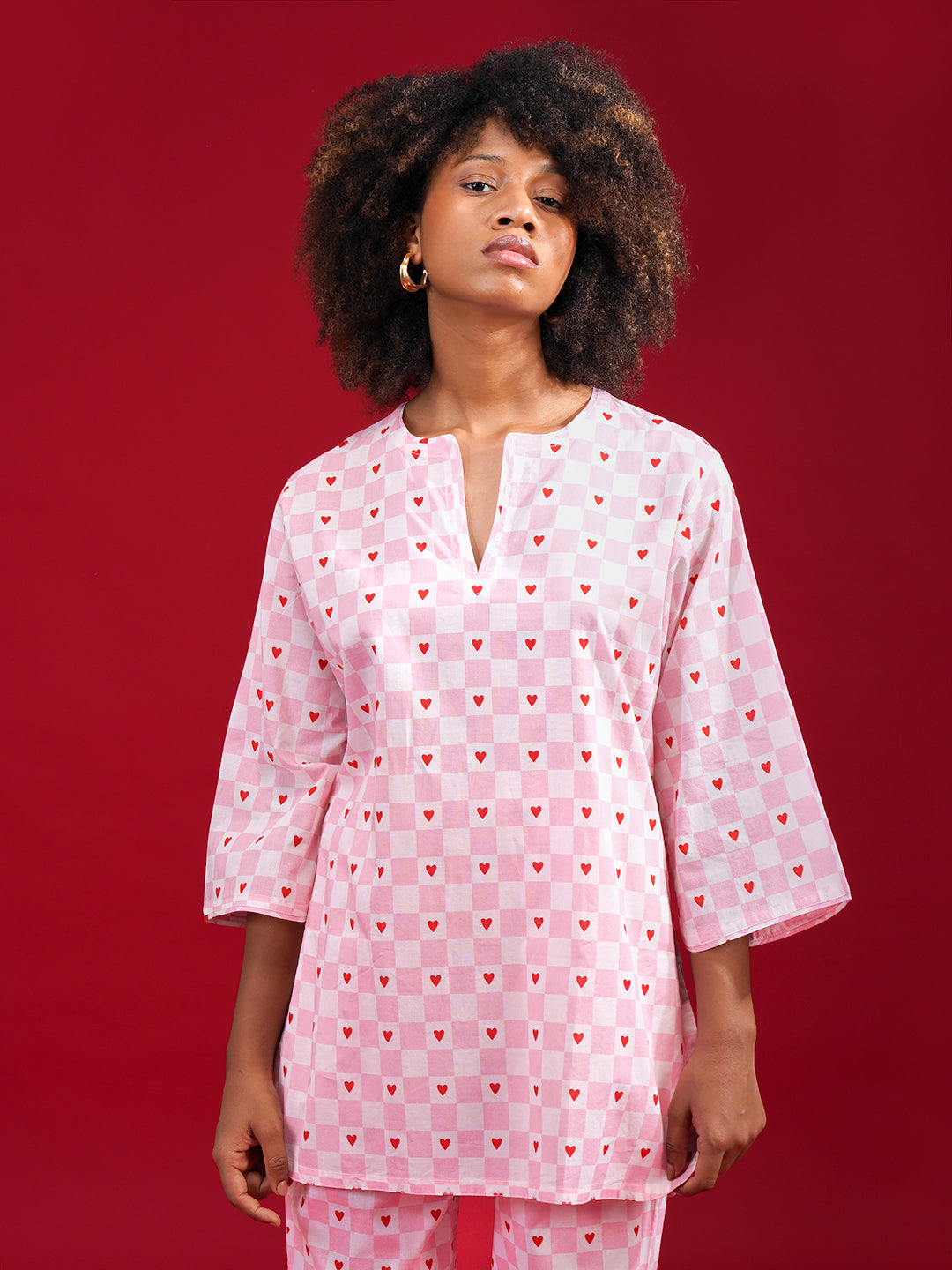 Sweetheart Checks Co-ord Set