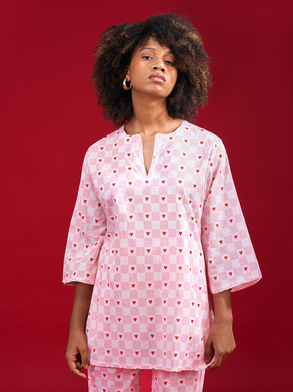 Sweetheart Checks Co-ord Set