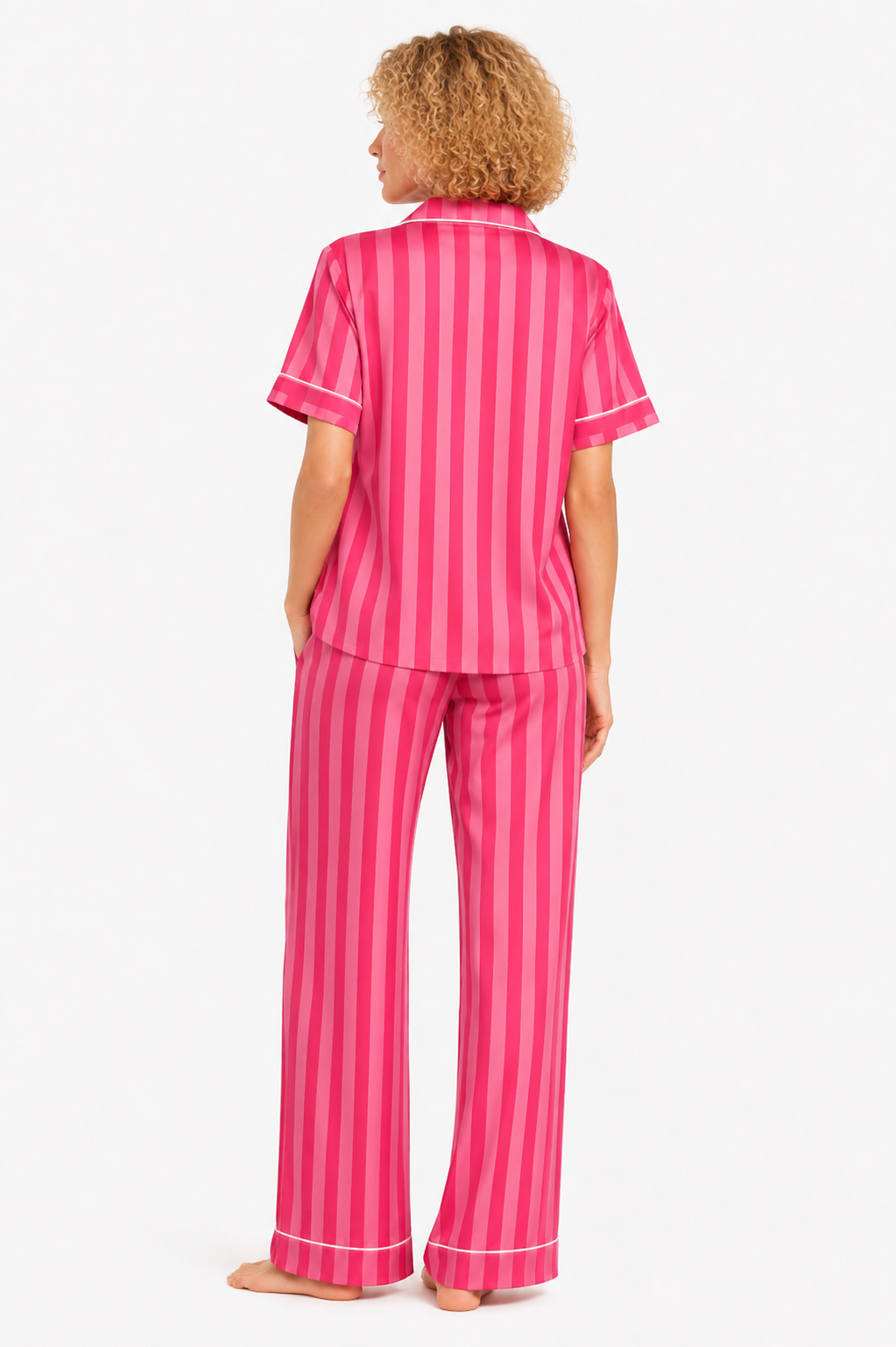 Bonbon Satin Pajama Set