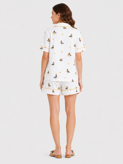 The Daily Crumb Cotton Short Set