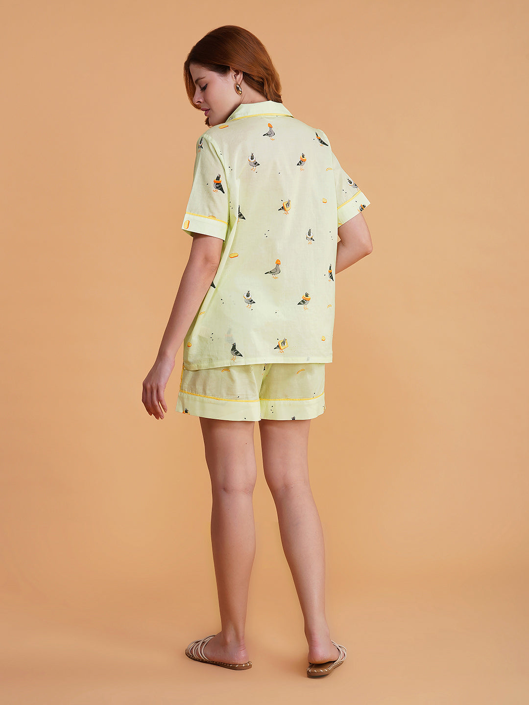 Birdie Brunch Cotton Shorts Set