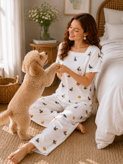 The Daily Crumb Short Sleeve Set