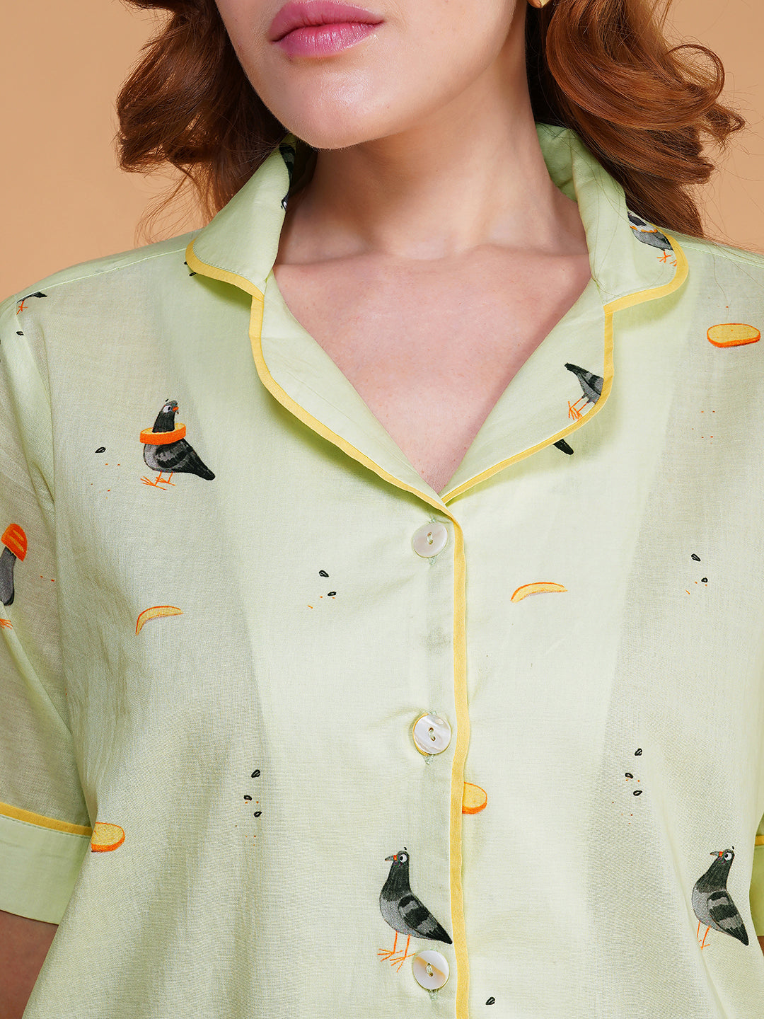 Birdie Brunch Cotton Shorts Set