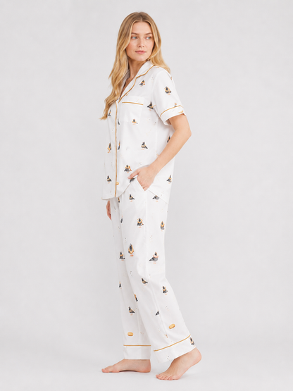 The Daily Crumb Cotton Pajama Set