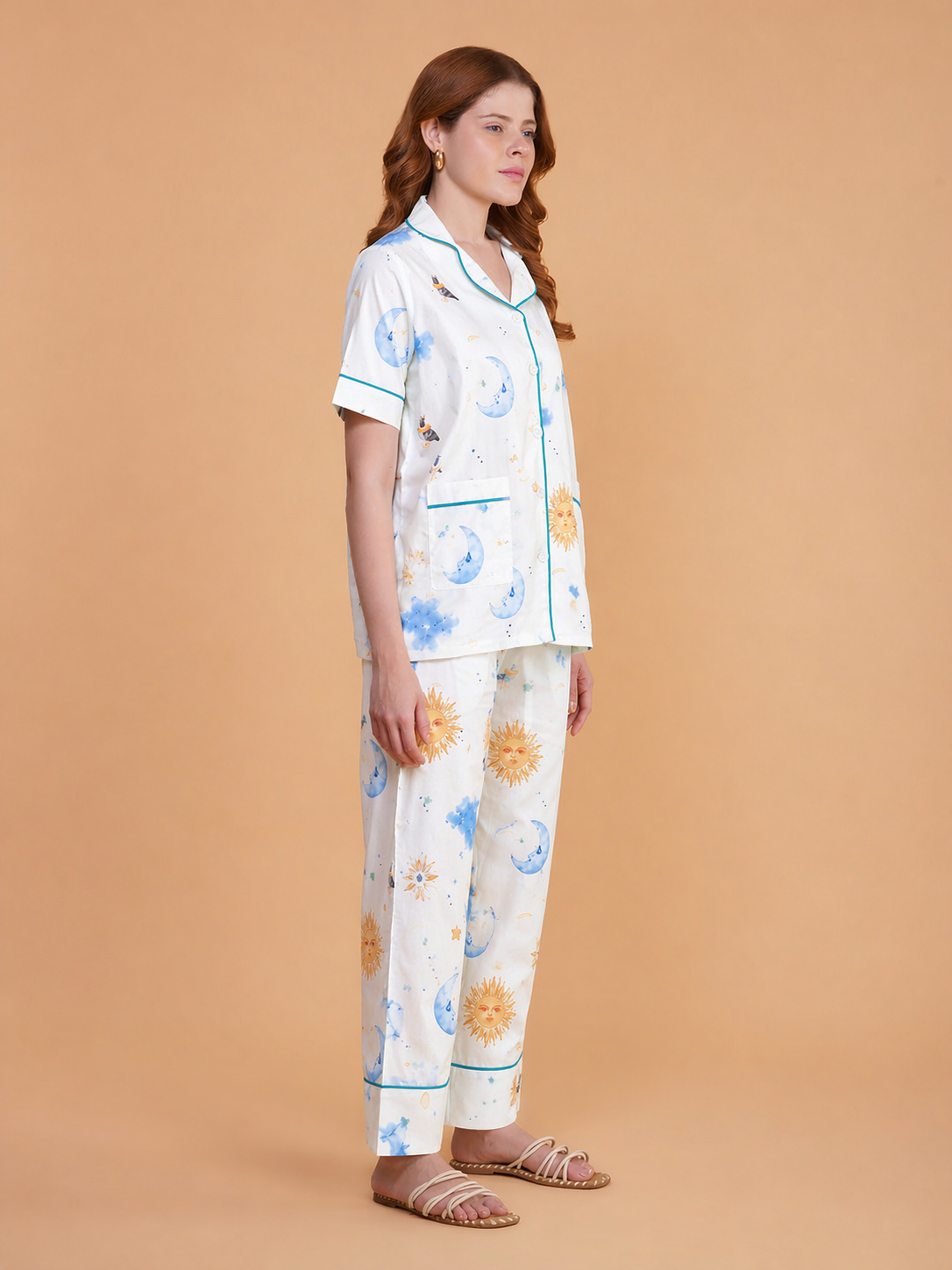 Daydream Celestial Cotton Pajama Set