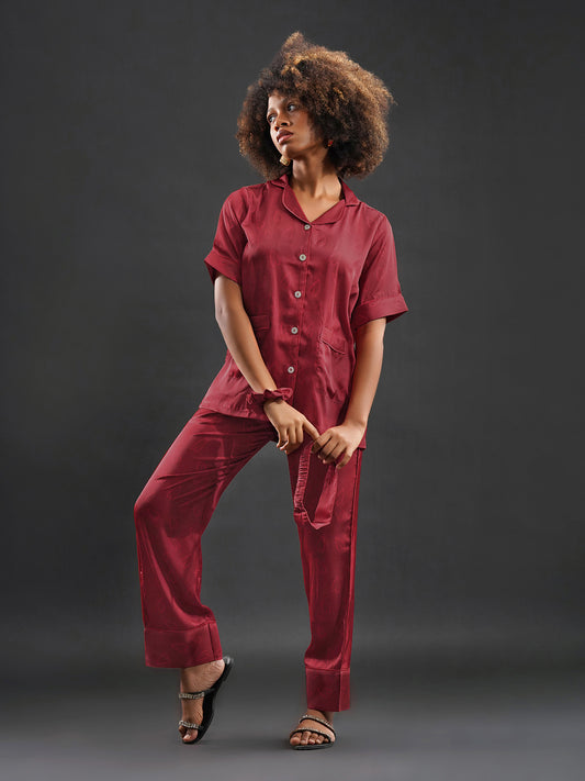 Velvet Heart Pajama Set