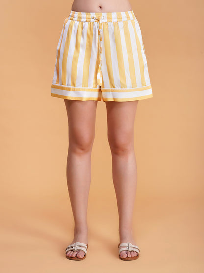 Lemon Soufflé Shorts Set