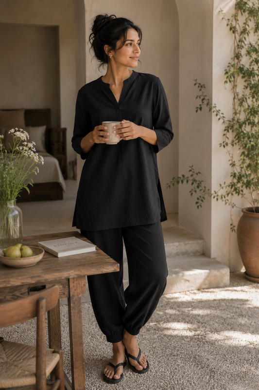 THE KAJAL LINEN SET