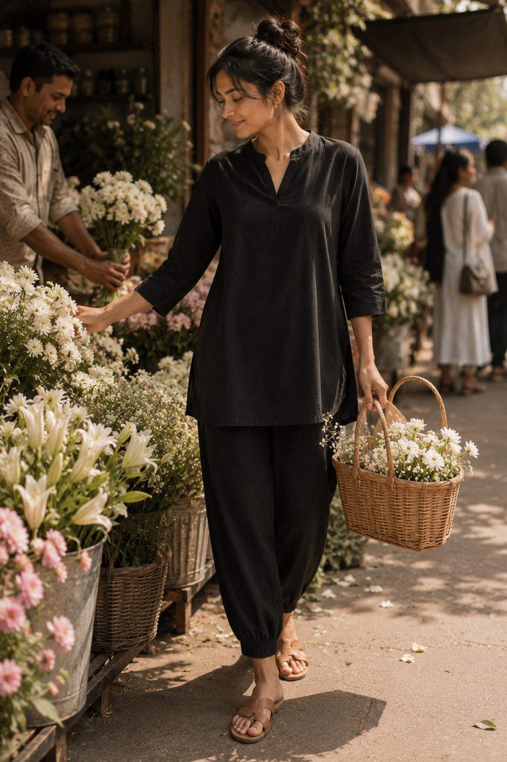 THE KAJAL LINEN SET