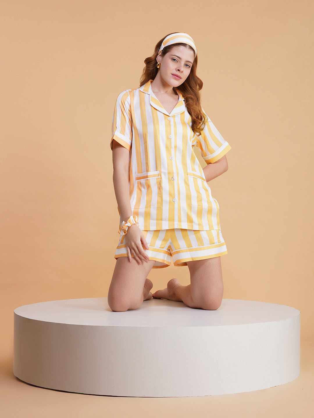 Lemon Soufflé Shorts Set
