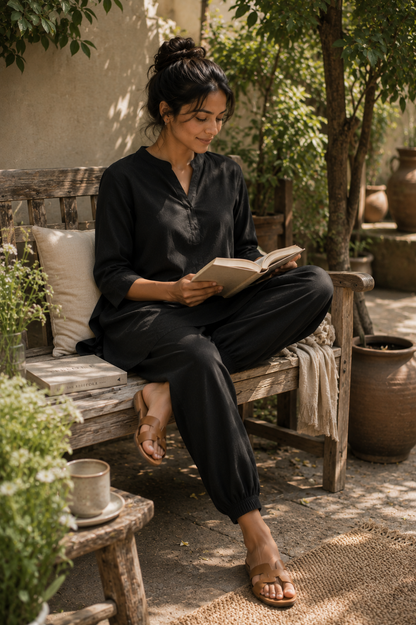 THE KAJAL LINEN SET