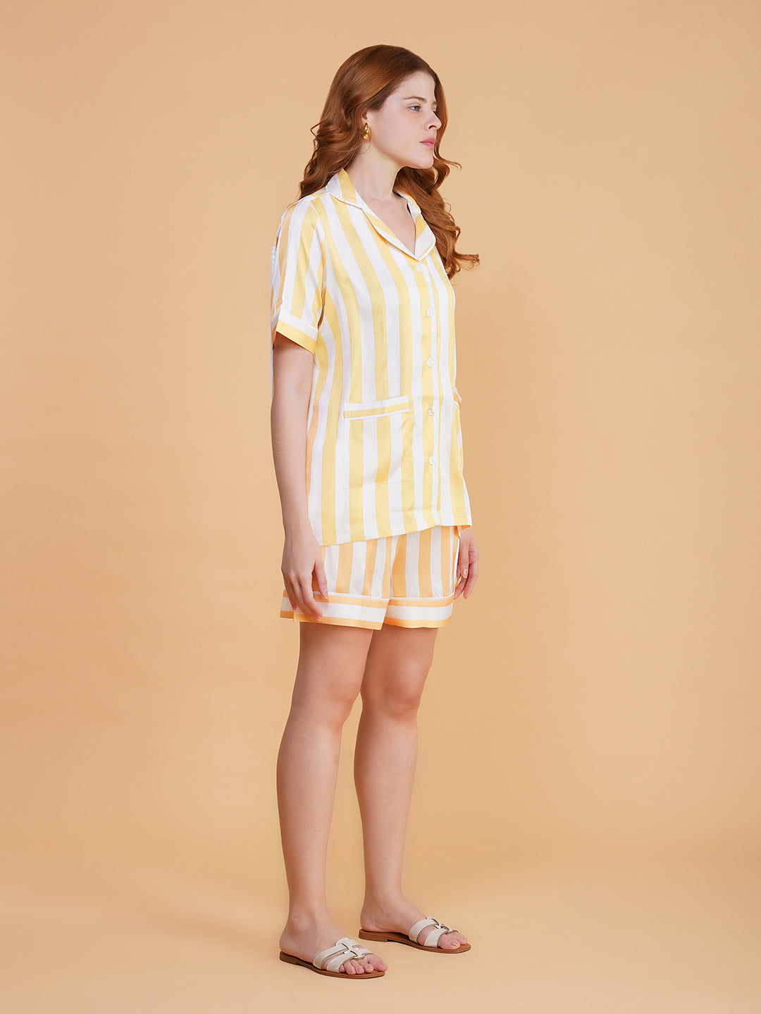 Lemon Soufflé Shorts Set