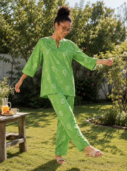 Avocado Bliss Co-ord Set