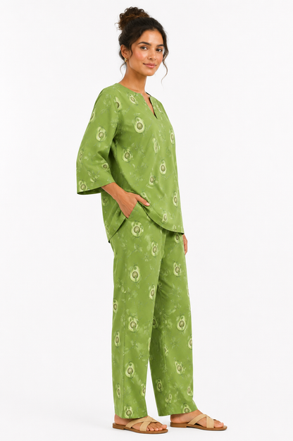 Avocado Bliss Co-ord Set