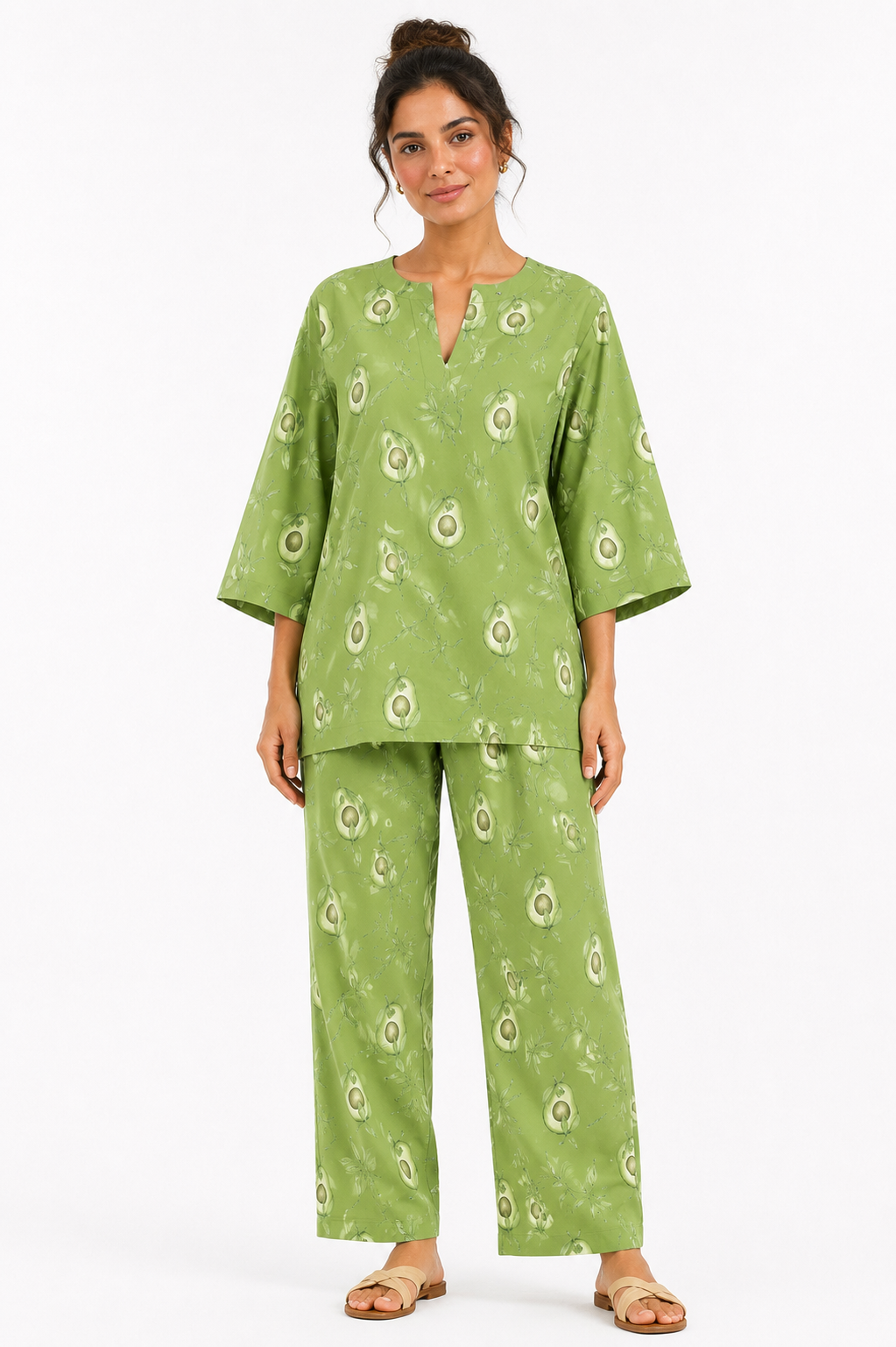 Avocado Bliss Co-ord Set