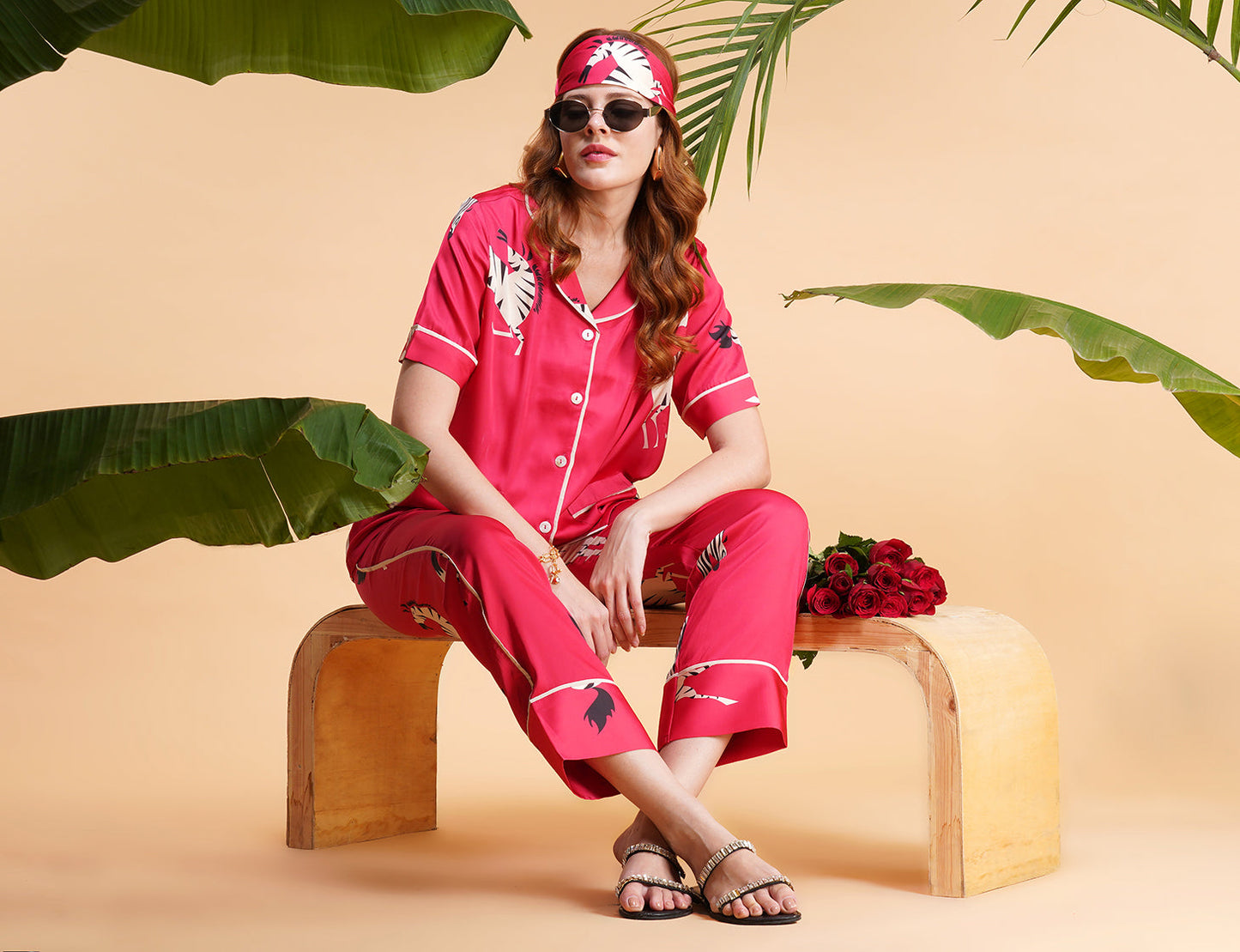 Zebra Parade Pajama Set