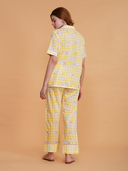 Picnic Bloom Cotton Pajama Set