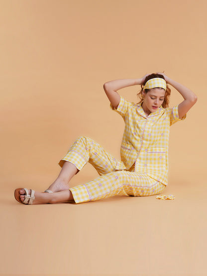 Picnic Bloom Cotton Pajama Set