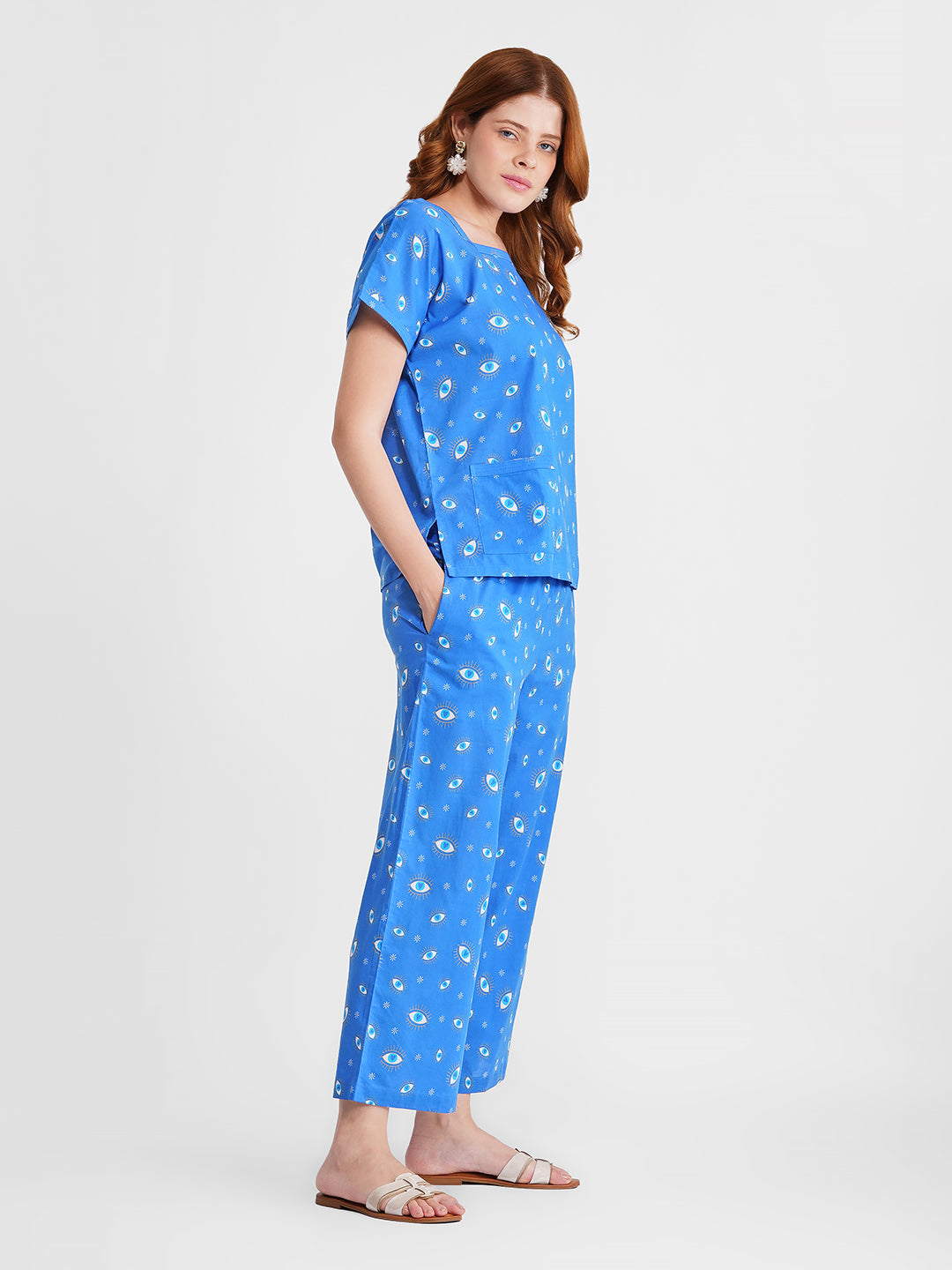 Lucky Charm — Cut-Sleeve Cotton Set
