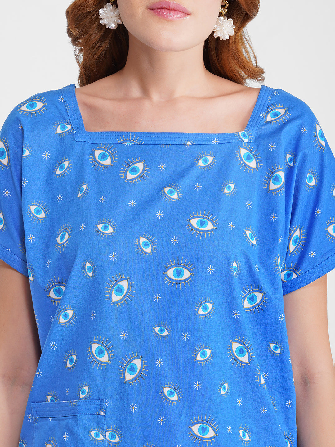 Lucky Charm — Cut-Sleeve Cotton Set