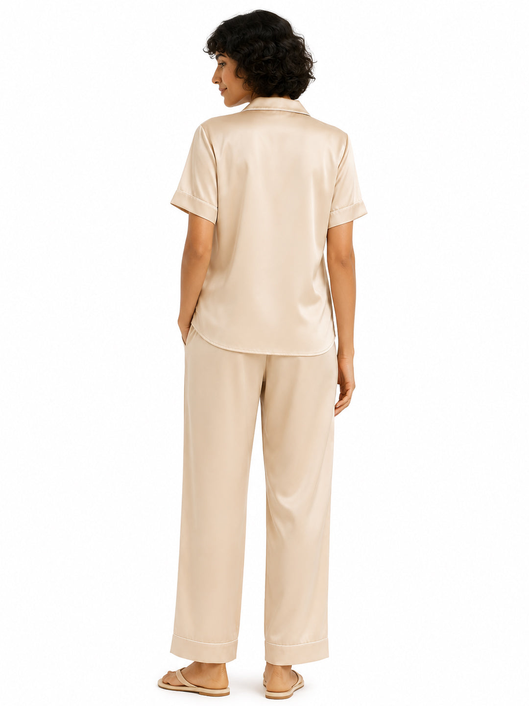 Aurore Satin Pajama Set