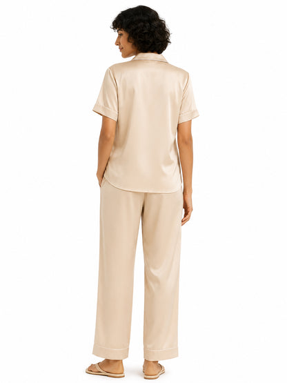Aurore Satin Pajama Set