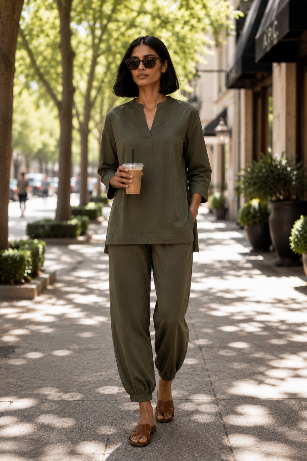 THE PANNA LINEN SET