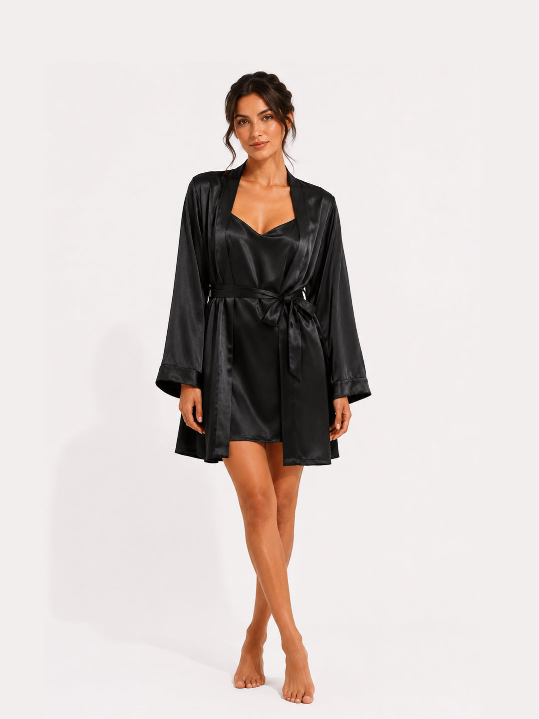 Obsidian Satin Set